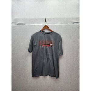 Georgia Bulldogs T-Shirt Gildan Softstyle Athletic Fit Gray L